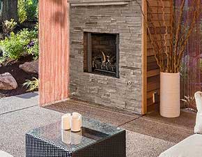 backyard fireplace and landscaping supplies in London and Kitchener