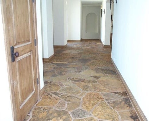Interior Natural Flagstone Ideas, Stone Floor Tiles Indoor