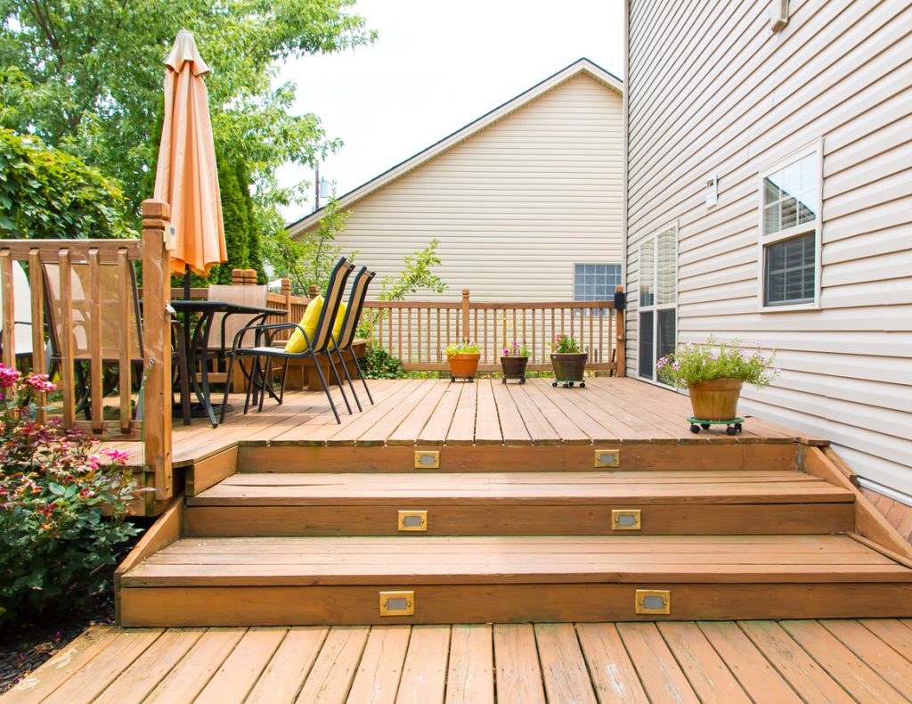 Take care of your deck or patio