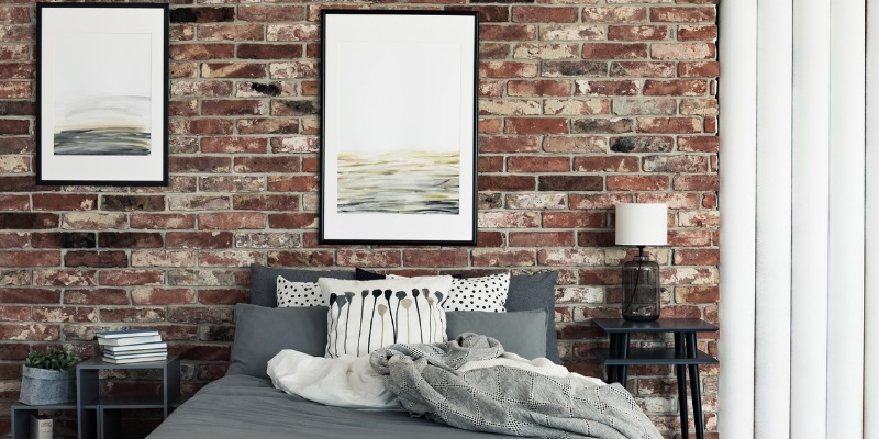 What to do with old brick feature walls