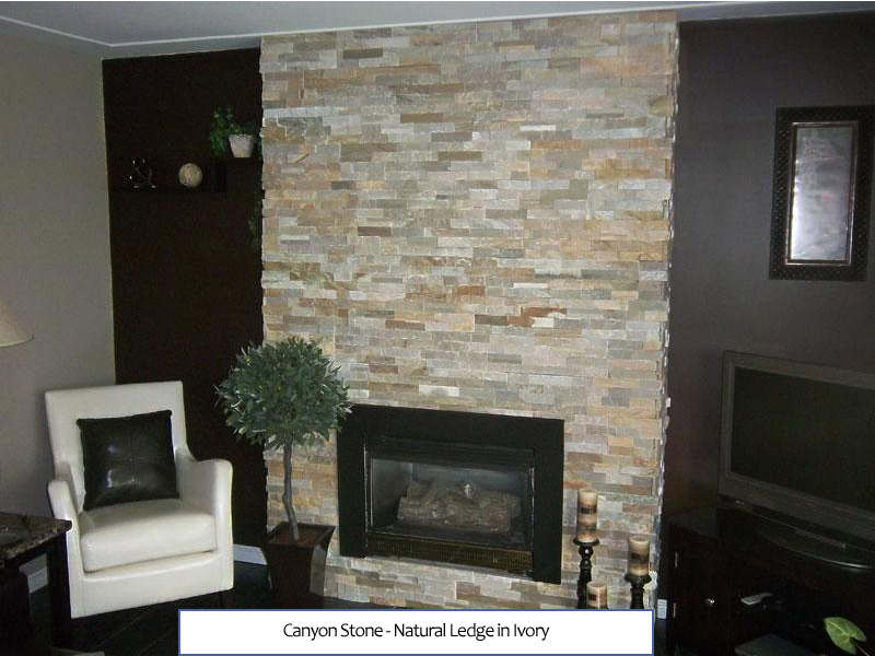 Canyon Stone - Natural Ledge in Ivory